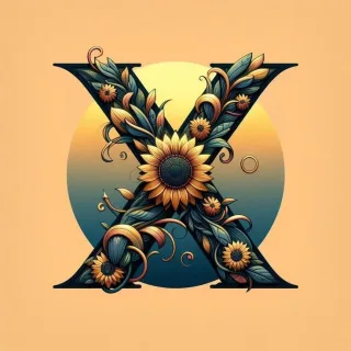 Sunflower — litera X