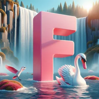Swan — litera F