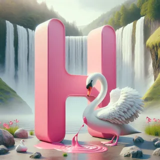 Swan — litera H
