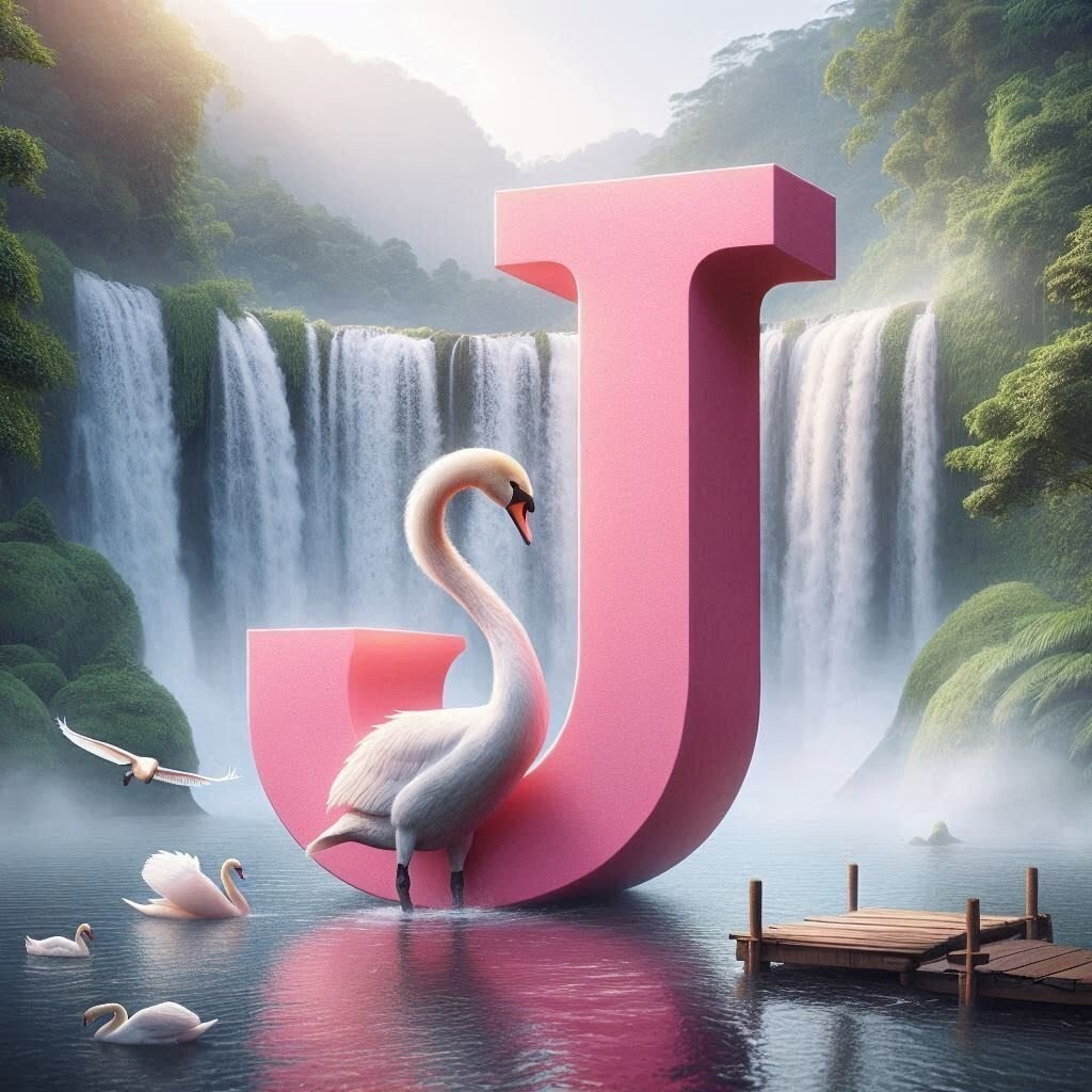 Swan — litera J