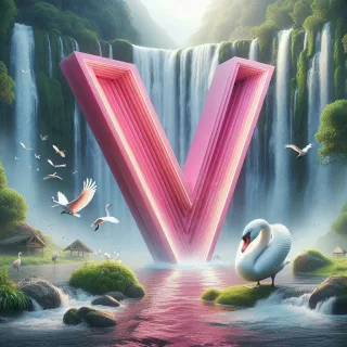 Swan — litera V