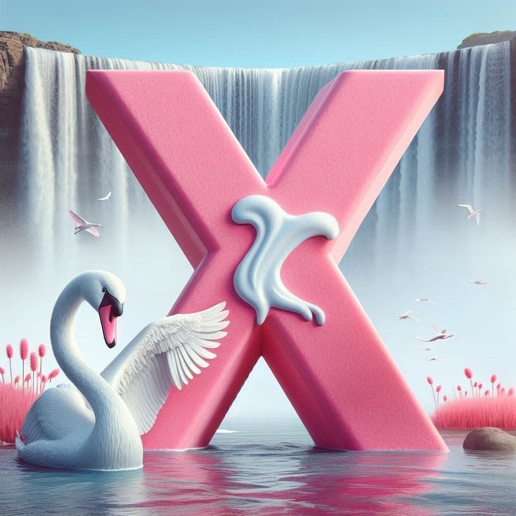 Swan — litera X