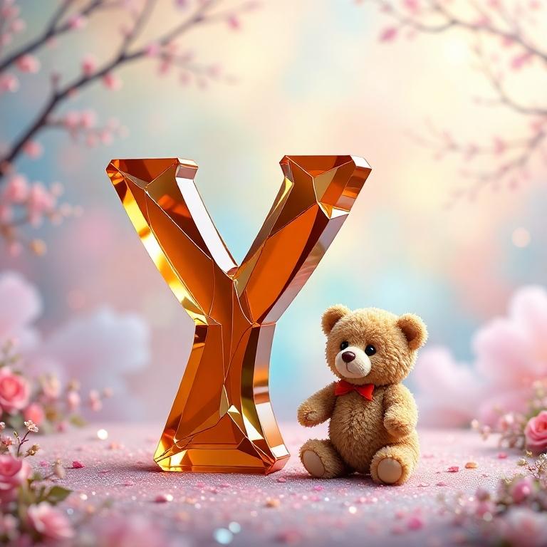 Teddy bear — litera Y