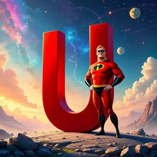 The Incredibles — litera U