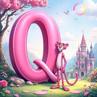 The Pink Panther — litera Q