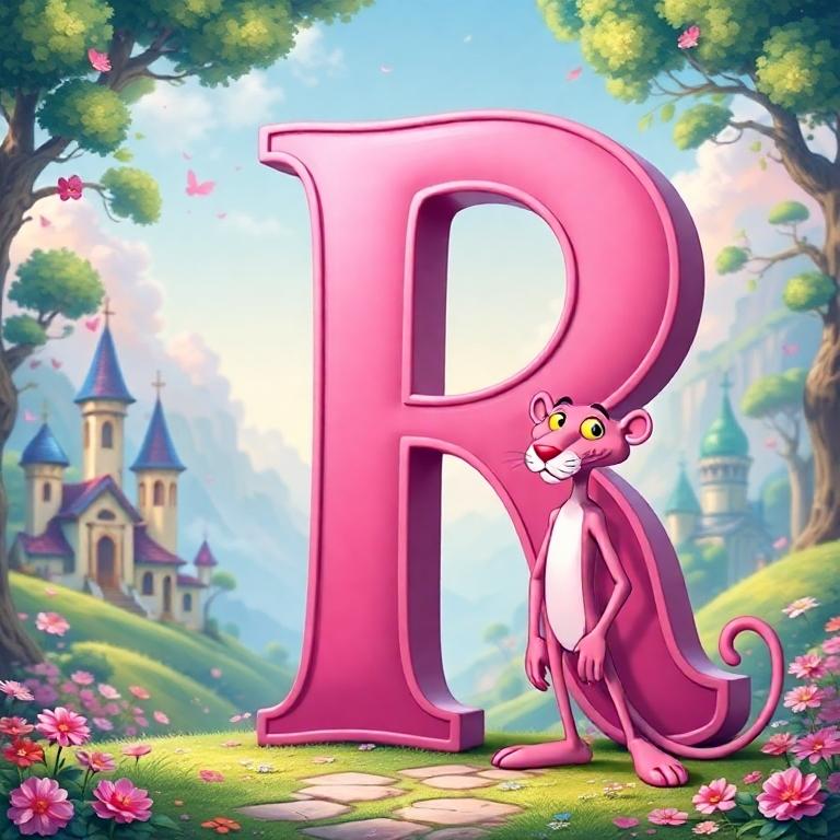 The Pink Panther — litera R