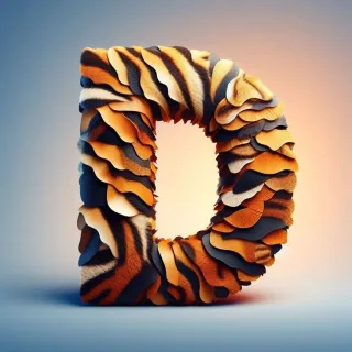 Tiger leather — litera D