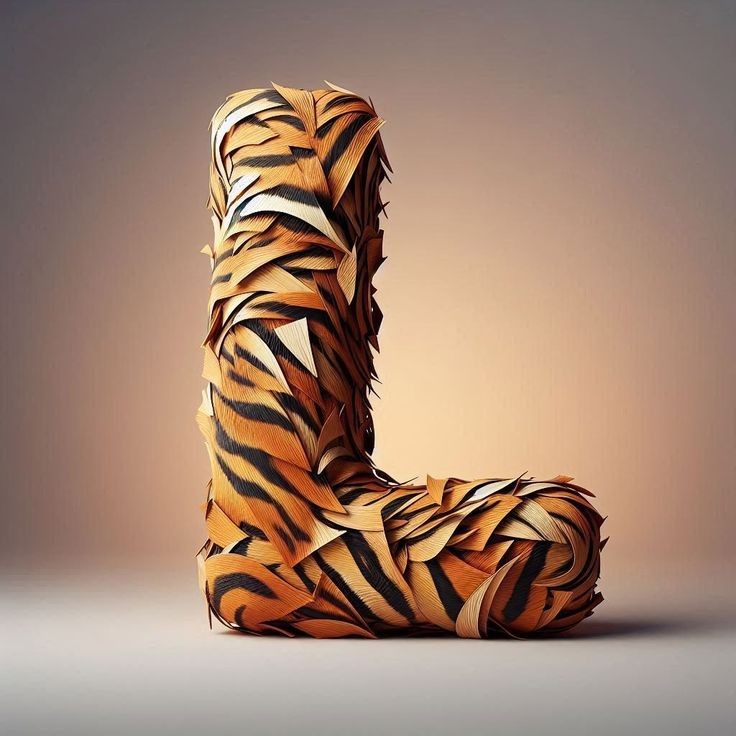 Tiger leather — litera L