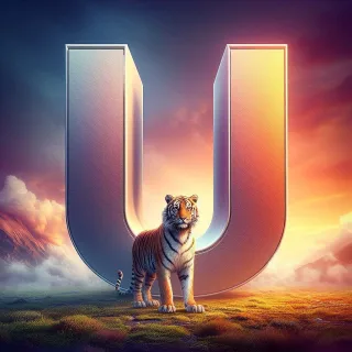Tigers — litera U (wariant 2)