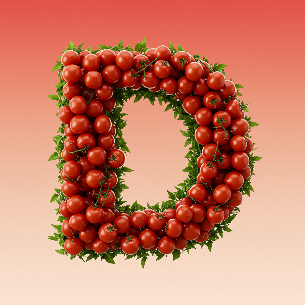 Tomatoes — litera D (wariant 2)