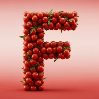 Tomatoes — litera F (wariant 2)