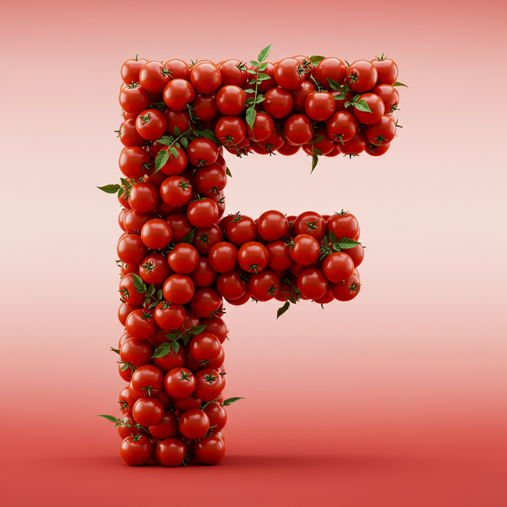 Tomatoes — litera F (wariant 2)