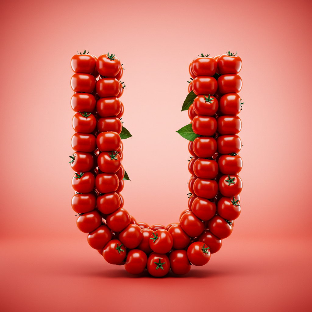 Tomatoes — litera U (wariant 2)