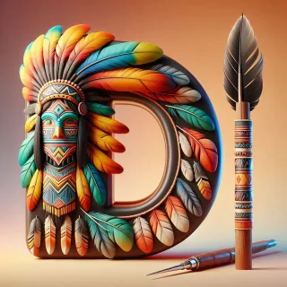 Totem — litera D