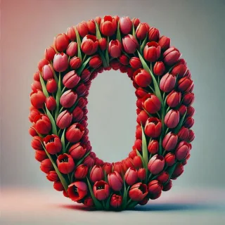 Tulip — litera O