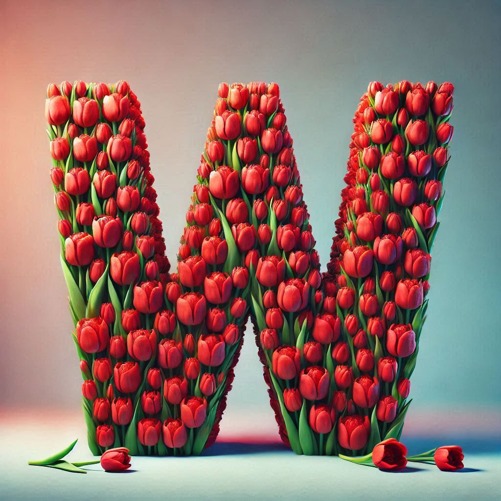 Tulip — litera W
