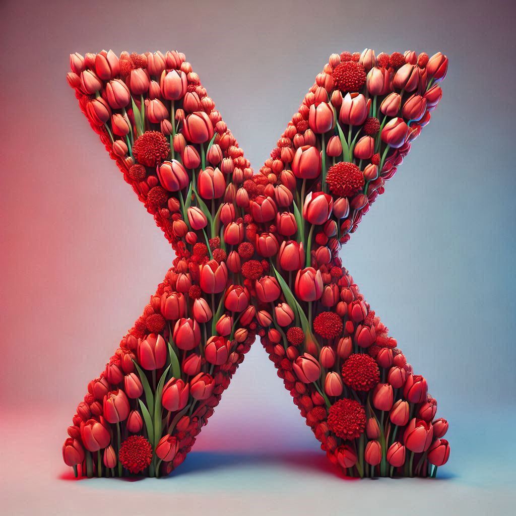 Tulip — litera X