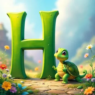 Turtle — litera H