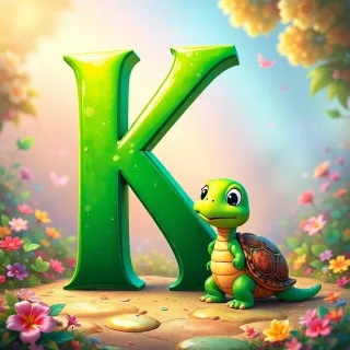 Turtle — litera K