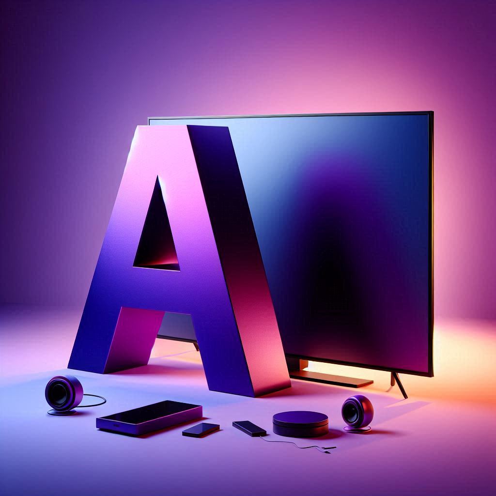 TV set — litera A (wariant 2)