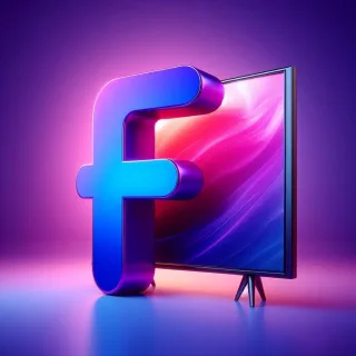 TV set — litera F (wariant 2)