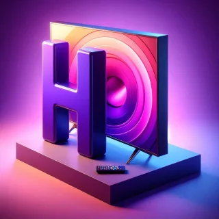 TV set — litera H (wariant 2)