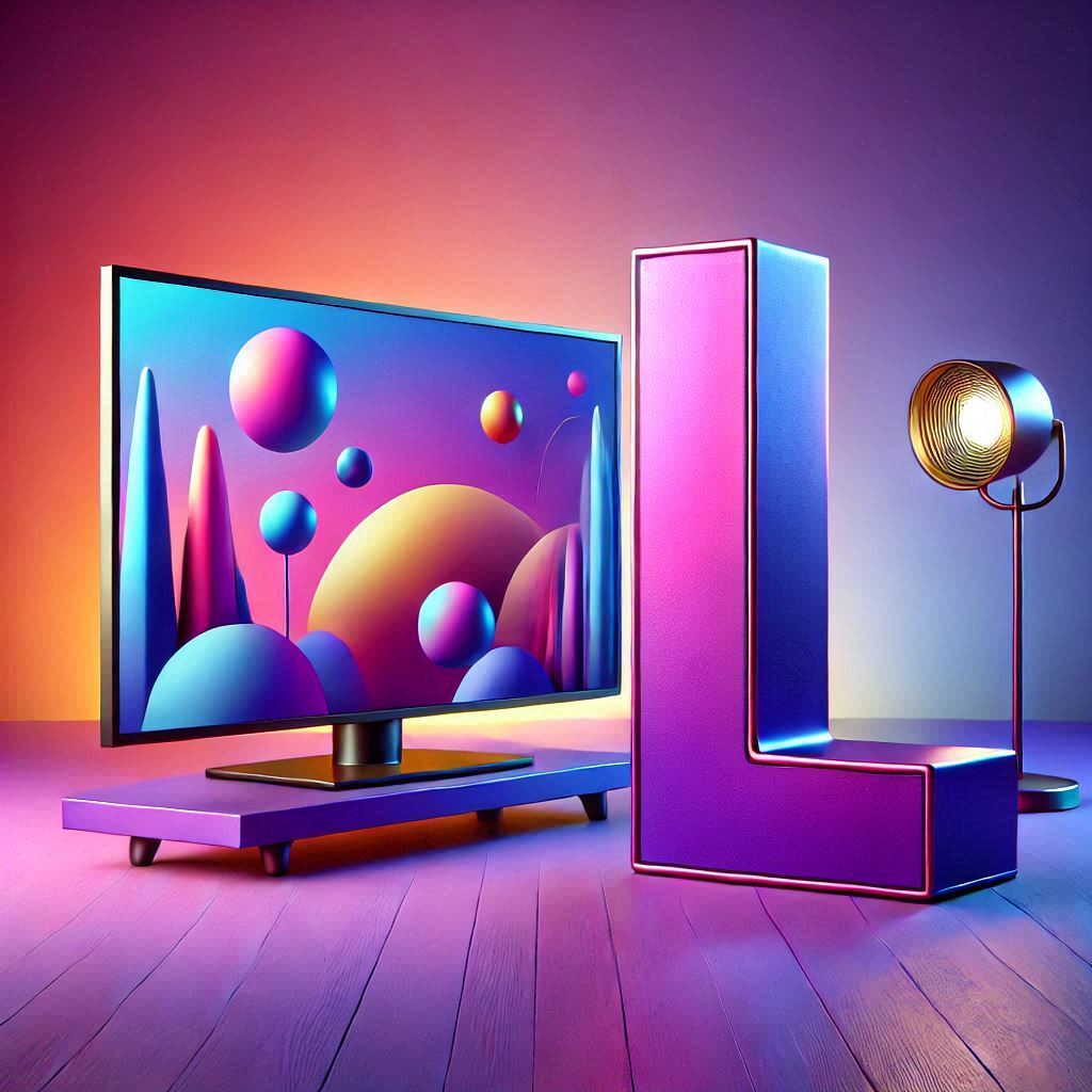 TV set — litera L (wariant 2)