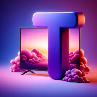 TV set — litera T