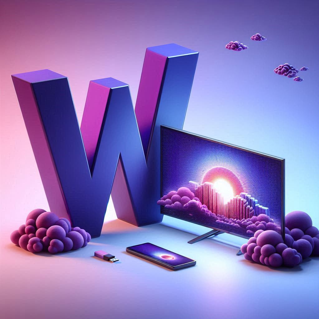 TV set — litera W