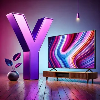 TV set — litera Y (wariant 2)