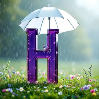Umbrella — litera H