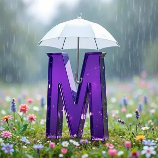 Umbrella — litera M