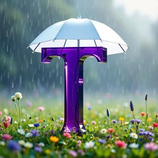 Umbrella — litera T