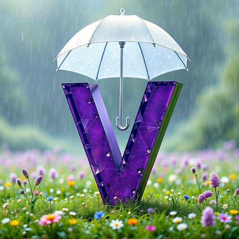 Umbrella — litera V
