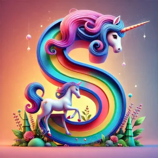 Unicorn 2 — litera S (wariant 2)