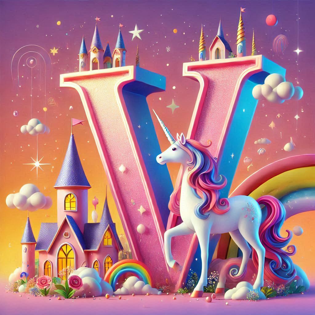 Unicorn 2 — litera V (wariant 2)