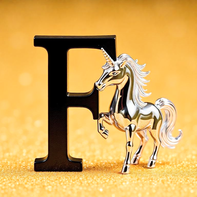 Unicorn — litera F