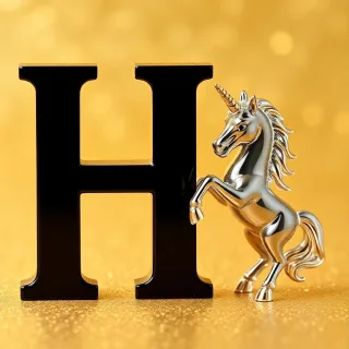 Unicorn — litera H