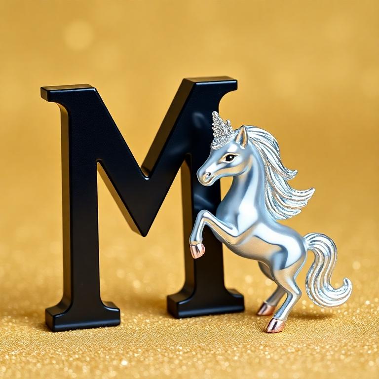 Unicorn — litera M