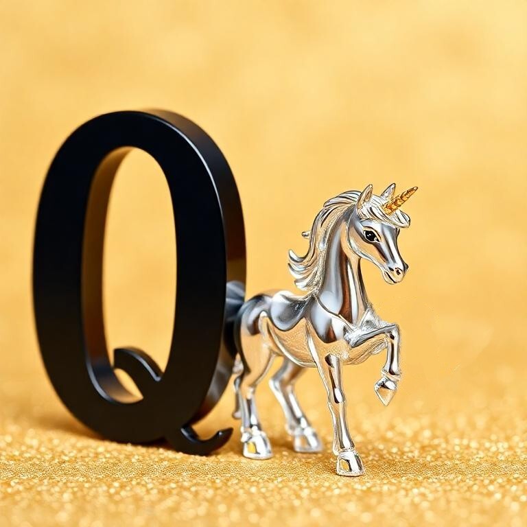 Unicorn — litera Q