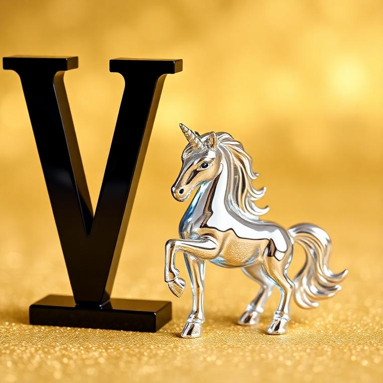 Unicorn — litera V