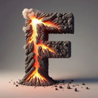 Volcano — litera F