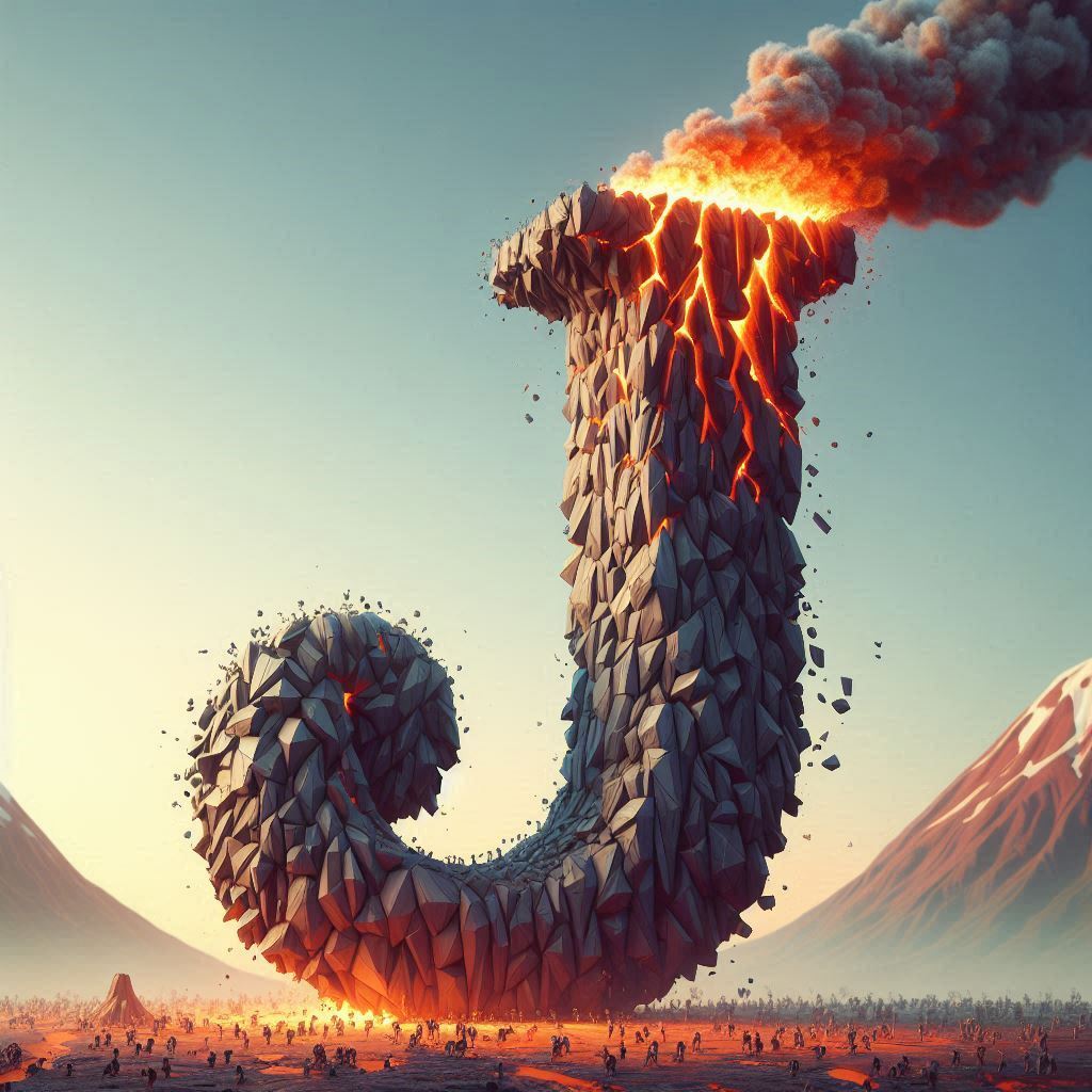 Volcano — litera J