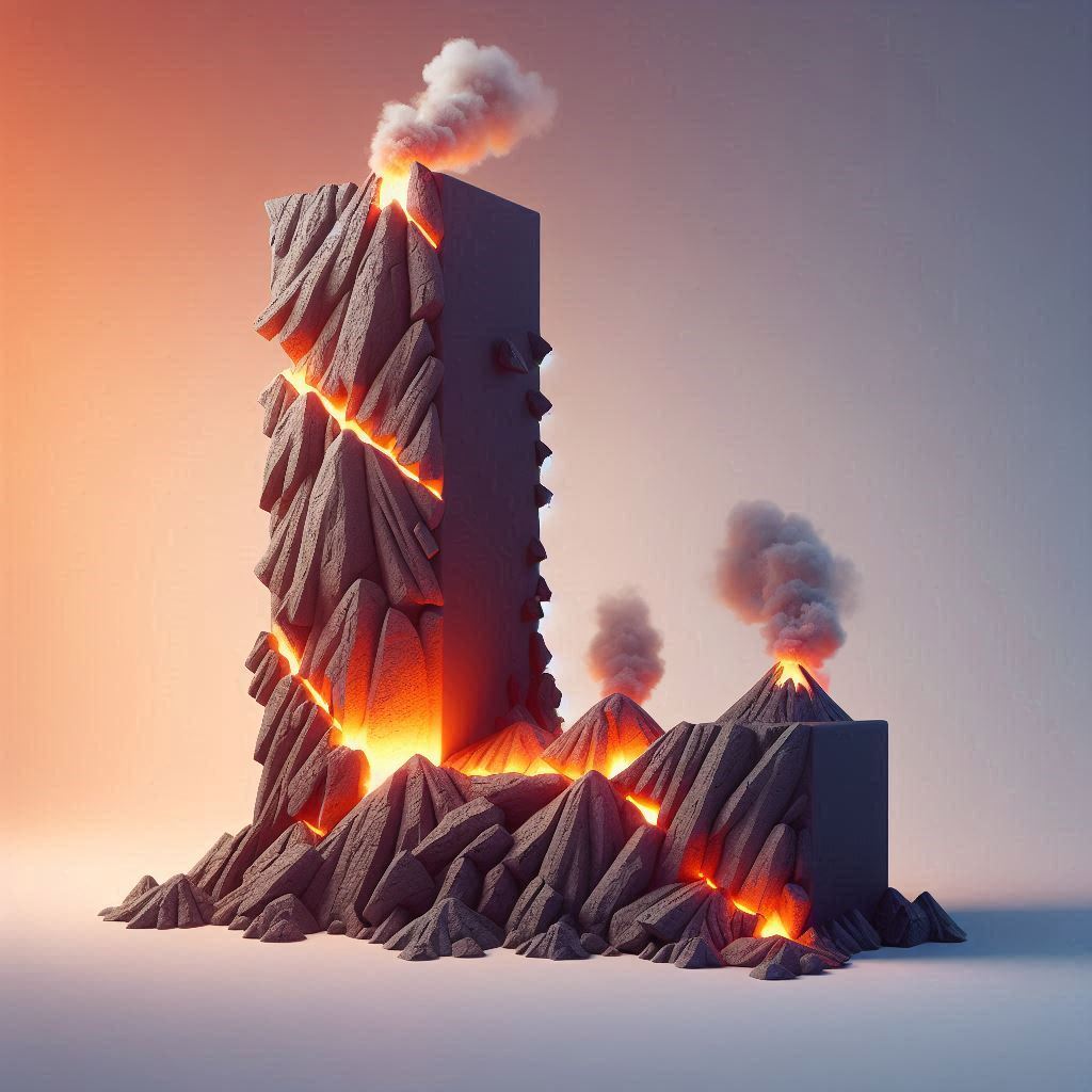 Volcano — litera L