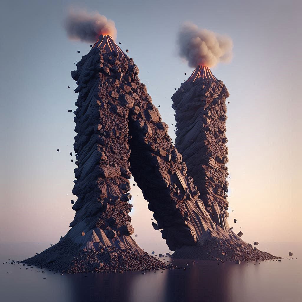 Volcano — litera N