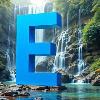 Waterfall — litera E