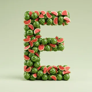 Watermelon 2 — litera E
