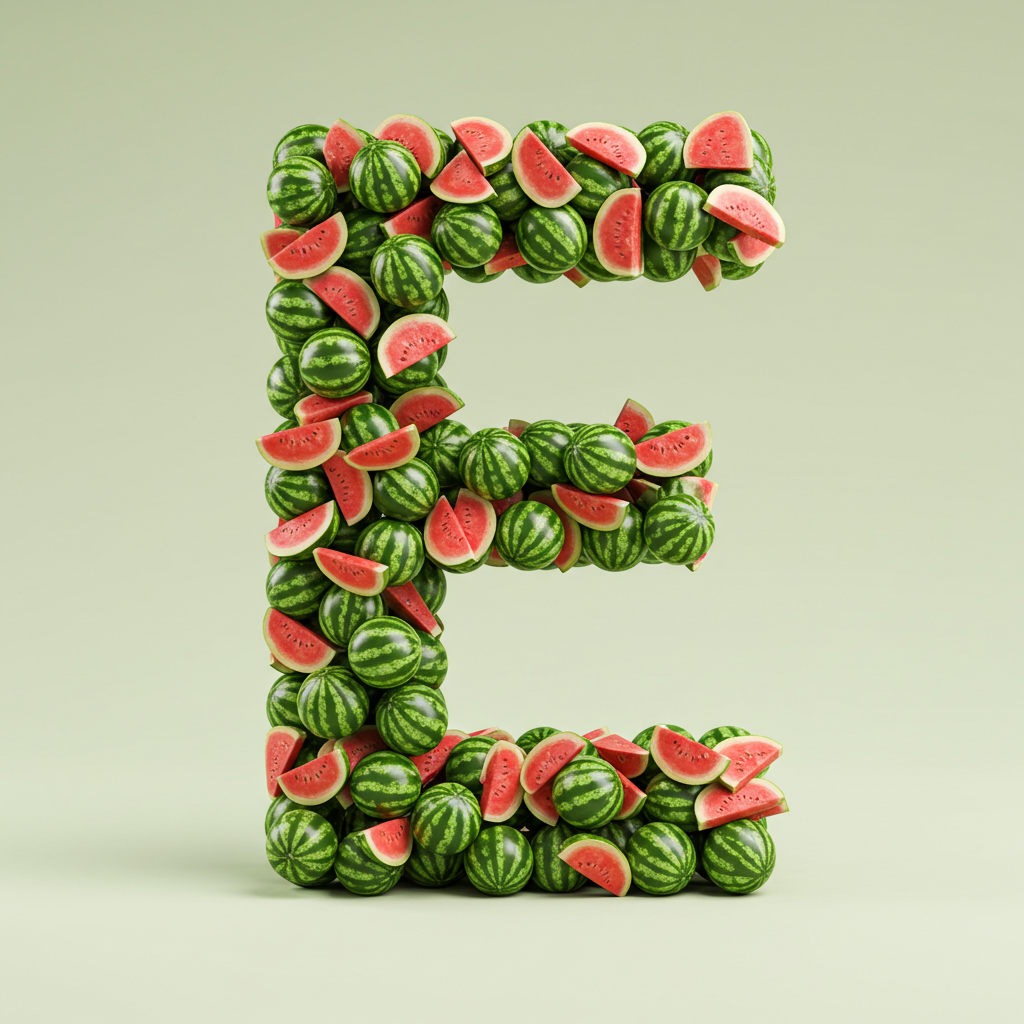 Watermelon 2 — litera E
