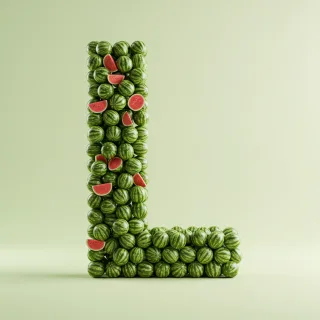 Watermelon 2 — litera L