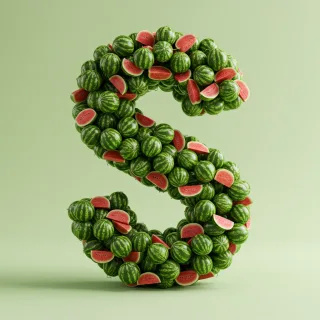 Watermelon 2 — litera S